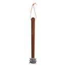 Spikey Ball Hammer with Wooden Handle Stainless Steel Multifunctional Unique Shape Decorative Hammer Ornament for Car Home Hand Tools
