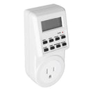 Indoor Mini Outlet Timer Digital Countdown Timer Outlet Indoor Timed Power Switch with Countdown Power Off Protection US Plug 120V 15A 1800W.μ