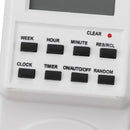 Indoor Mini Outlet Timer Digital Countdown Timer Outlet Indoor Timed Power Switch with Countdown Power Off Protection US Plug 120V 15A 1800W.μ