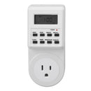 Indoor Mini Outlet Timer Digital Countdown Timer Outlet Indoor Timed Power Switch with Countdown Power Off Protection US Plug 120V 15A 1800W.μ