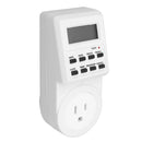 Indoor Mini Outlet Timer Digital Countdown Timer Outlet Indoor Timed Power Switch with Countdown Power Off Protection US Plug 120V 15A 1800W.μ