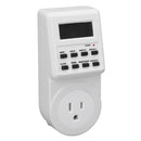 Indoor Mini Outlet Timer Digital Countdown Timer Outlet Indoor Timed Power Switch with Countdown Power Off Protection US Plug 120V 15A 1800W.μ