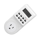 Indoor Mini Outlet Timer Digital Countdown Timer Outlet Indoor Timed Power Switch with Countdown Power Off Protection US Plug 120V 15A 1800W.μ