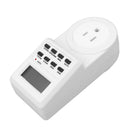 Indoor Mini Outlet Timer Digital Countdown Timer Outlet Indoor Timed Power Switch with Countdown Power Off Protection US Plug 120V 15A 1800W.μ
