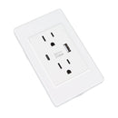 Socket USB Type C Wall Outlet Multi Functional High Safety Receptacle for Home