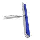 Blue Silicone Manual Roller Static Cleaner Tool Sticky Roller for Screen Film Hair Dust Remover Low Viscosity 14in