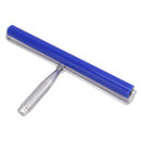 Silicone Manual Roller Cleaner Tool Laminated Static Lint Remover with Metal Handle Blue 16in