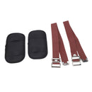 2PCS Drywall Stilt Protective Comfortable Adjustable Stilt Leg Straps Padded Stilt Pads for Home Decoration Street Performance