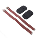 2PCS Drywall Stilt Protective Comfortable Adjustable Stilt Leg Straps Padded Stilt Pads for Home Decoration Street Performance