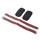 2PCS Drywall Stilt Protective Comfortable Adjustable Stilt Leg Straps Padded Stilt Pads for Home Decoration Street Performance