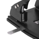2 Hole Punch with 100 Paper Fastener 30 Sheet Capacity Heavy Duty Paper Hole Puncher with Padded Handle for Paper File Home Office