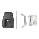 2 Hole Punch with 100 Paper Fastener 30 Sheet Capacity Heavy Duty Paper Hole Puncher with Padded Handle for Paper File Home Office