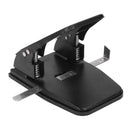 2 Hole Punch with 100 Paper Fastener 30 Sheet Capacity Heavy Duty Paper Hole Puncher with Padded Handle for Paper File Home Office