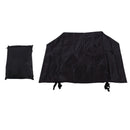 Table Saw Cover Heavy Duty Water Proof 420D Oxford Fabric Miter Saw Cover with PU Silver Coated Small Size