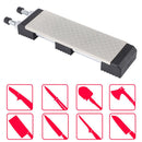 DoubleSided 400 Grit 1000 Grit Woodworking Kitchen Knife Sharpening Stone with Adjustable Base