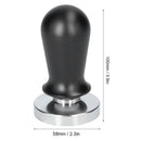 Stainless Steel Coffee Tamper Tool Elastic Powder Press with Spring for Home Office58mm