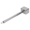 Meat Hammer Heavy Duty Steak Loose Tenderizer Hammer with NonSlip Stainless Steel Handle Kitchen Tool