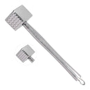 Meat Hammer Heavy Duty Steak Loose Tenderizer Hammer with NonSlip Stainless Steel Handle Kitchen Tool