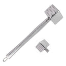 Meat Hammer Heavy Duty Steak Loose Tenderizer Hammer with NonSlip Stainless Steel Handle Kitchen Tool