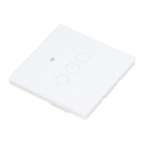 3 Gang Touch Panel Switch WiFi RF433 Single Zero Fire Voice Control Timing Function Wall Light Switch 80 to 260V