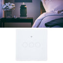 3 Gang Touch Panel Switch WiFi RF433 Single Zero Fire Voice Control Timing Function Wall Light Switch 80 to 260V