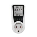 LCD Display Electricity Usage Power Meter Socket Energy Watt Voltage Amps Tester Wattage KWH Consumption Analyzer Monitor Outlet AC230V~250V