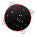 Smart Thermostat 5A Digital Programmable Underfloor Heating Temperature Controller Digital Intelligent Wall Thermostat with Dimmable Light Color for Water Heating