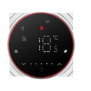 Smart Thermostat 5A Digital Programmable Underfloor Heating Temperature Controller Digital Intelligent Wall Thermostat with Dimmable Light Color for Water Heating