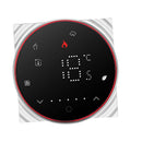 Smart Thermostat 5A Digital Programmable Underfloor Heating Temperature Controller Digital Intelligent Wall Thermostat with Dimmable Light Color for Water Heating