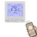 Smart Thermostat for Home WiFi Voice Tuya App Programmable Temperature Control IP20 Protection 24H Timed On/Off Digital Thermostat for 3A Water Underfloor Heating Compatible with Amazon Home