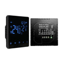 WiFi Smart Thermostat Temperature Controller for 3A Water Heating LCD Display Touch Screen Week Programmable Tuya App Control Underfloor Heating Thermostats for Home Office School Hotel