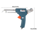 60W Portable Automatic Send Tin Electrical Soldering Iron Gun Welding Tool(Blackish Green)