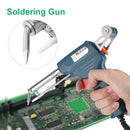 60W Portable Automatic Send Tin Electrical Soldering Iron Gun Welding Tool(Blackish Green)