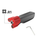 Woodworking Trimming Chamfer Tool with Tungsten Carbide Four-Blade Insert for Edge Banding, Plywood, and Board Edge Chamfering in Furniture Making and DIY Projects (Standard Set (R1.5+R2+R3 Blades))