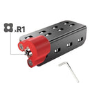 Woodworking Trimming Chamfer Tool with Tungsten Carbide Four-Blade Insert for Edge Banding, Plywood, and Board Edge Chamfering in Furniture Making and DIY Projects (Sliding Reinforced Set (R1.5+R2+R3 Blades))