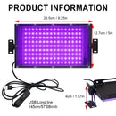 High-Efficiency 96 LED UV Curing Light for Resin and Epoxy Crafting – USB-Powered Desktop Lamp for DIY Jewelry, Halloween Ornaments, and Quick-Dry UV Glue Projects with Adjustable Stand (96LEDS)