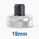 Hydraulic Tube Expander Replacement Heads with Chrome-Plated Knurled Body and Black Hardened Expanding Tip for Refrigeration Copper Pipe Installation and Maintenance(22mm)