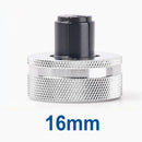 Hydraulic Tube Expander Replacement Heads with Chrome-Plated Knurled Body and Black Hardened Expanding Tip for Refrigeration Copper Pipe Installation and Maintenance(35mm)