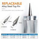 Replaceable Tube Expander Head for Refrigeration Repair Copper Pipe Flaring Swaging Tool Fits Air Conditioning and Refrigerator Maintenance with Multiple Sizes (7/8")