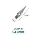 Replacement Alloy Steel Expanding Mandrel Pin for Manual Hydraulic Tube Expander, Compatible with Lever-Type Copper Tube Expander Heads and HVAC Coil Expansion Tools (CT-300A-N2)