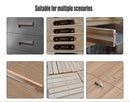 Multifunctional Aluminum Router Base Slotting Jig for Woodworking, Adjustable Trimming Machine Base with Scale for Furniture Making, Cabinet Installation, Hidden Connector Grooving and Hardware Pre-installation (Slotting Jig with Transparent Guard, S)