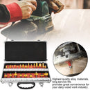 Router Bits Set, Router Bits Set of Pieces kit with shank in Aluminum Storage Case,Woodworking Tools Include Straight Cut