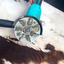 Labor-Saving Pig Hair Remover Scraper Disc, Hog Scraper Tool for Efficient Livestock Dehairing, Durable Construction for Farm, Butchery and Workshop Use