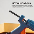 DIY Black Hot Glue Sticks Strong Adhesive for Handicrafts 50Pcs