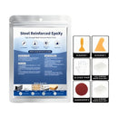 Steel Reinforced High Strength Epoxy Repair Putty, Waterproof Moldable Repair Clay for Metal, Wood, Plastic, Ceramic & Glass, Fix Cracks and Holes Household Repair, 1 Pack