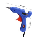 Glue Guns With Sticks 20w Hot Melting Glue Guns For Arts Craft 110-240v Suitable For Pasting Toy Models Making (blue)