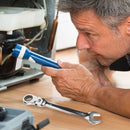 Flexible Ratcheting Wrench with Plated Steel, Ideal for Repairs in Tight and Hard-to-Reach Spaces