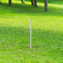 Plated Silver Galvanized Grounding Pole Kit for Home and Outdoor Use 2Pcs