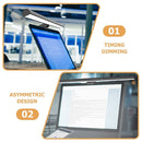 Monitor Lamp Bar, Black, Eye Fatigue Reducing, Intelligent Timing, Durable ABS Acrylic Metal, Home