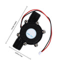 Micro Hydro Generator Black Compact Water Turbine for Electrical Faucet Connection